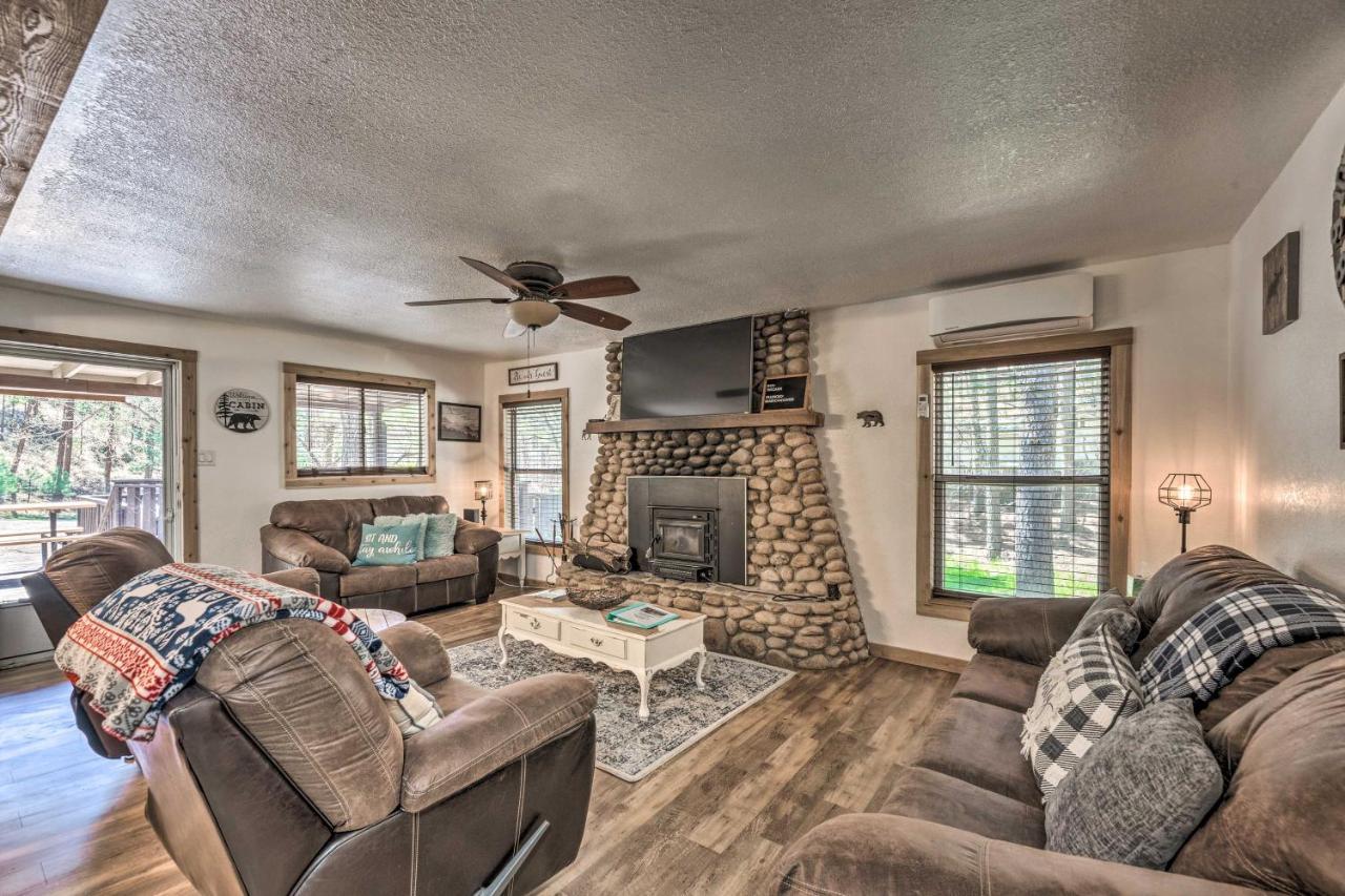 Tranquil Cabin With Stream And Deck Near Dtwn Ruidoso! Kültér fotó